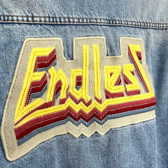 Isabel Marant Etoile 'Endless' Camden Denim Jacket, FR 38/ US 6